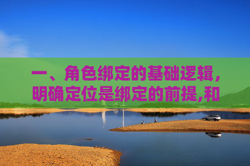 一、角色绑定的基础逻辑，明确定位是绑定的前提,和平小店怎么绑定角色手机