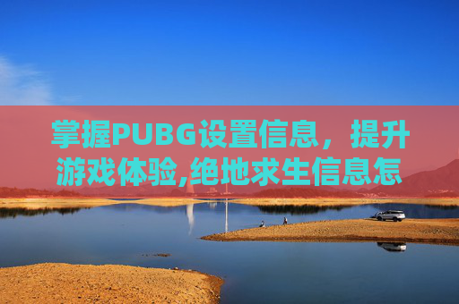掌握PUBG设置信息，提升游戏体验,绝地求生信息怎么设置
