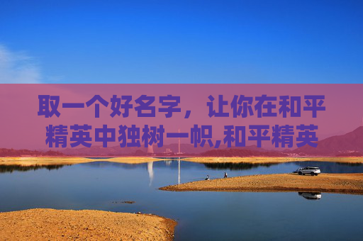 取一个好名字，让你在和平精英中独树一帜,和平精英取啥名好呢女生