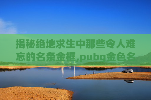 揭秘绝地求生中那些令人难忘的名条金框,pubg金色名片