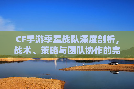 CF手游季军战队深度剖析，战术、策略与团队协作的完美结合,cfPL季军奖金