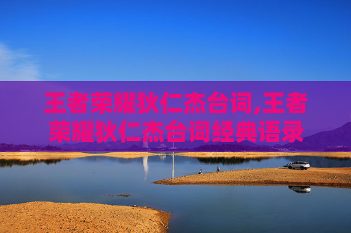 王者荣耀狄仁杰台词,王者荣耀狄仁杰台词经典语录