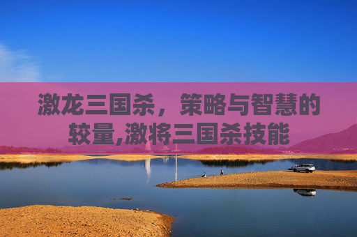 激龙三国杀，策略与智慧的较量,激将三国杀技能