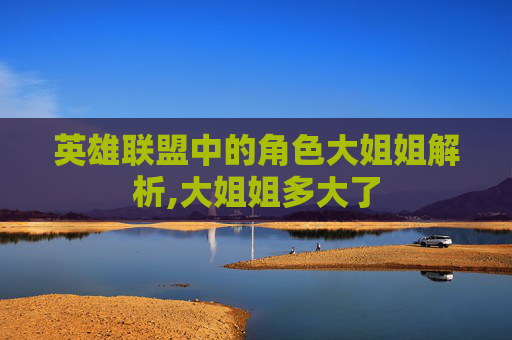 英雄联盟中的角色大姐姐解析,大姐姐多大了