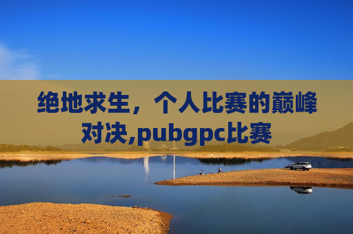 绝地求生，个人比赛的巅峰对决,pubgpc比赛