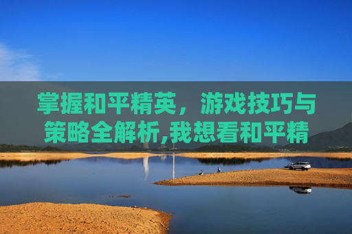 掌握和平精英，游戏技巧与策略全解析,我想看和平精英的软件有哪些