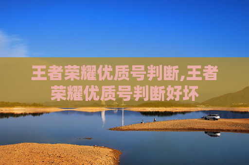 王者荣耀优质号判断,王者荣耀优质号判断好坏